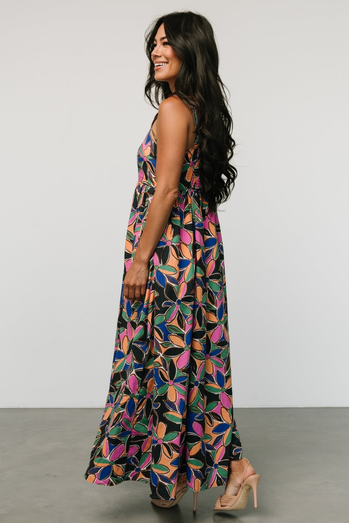 Frida Tank Maxi Dress | Multi Print - Baltic Born