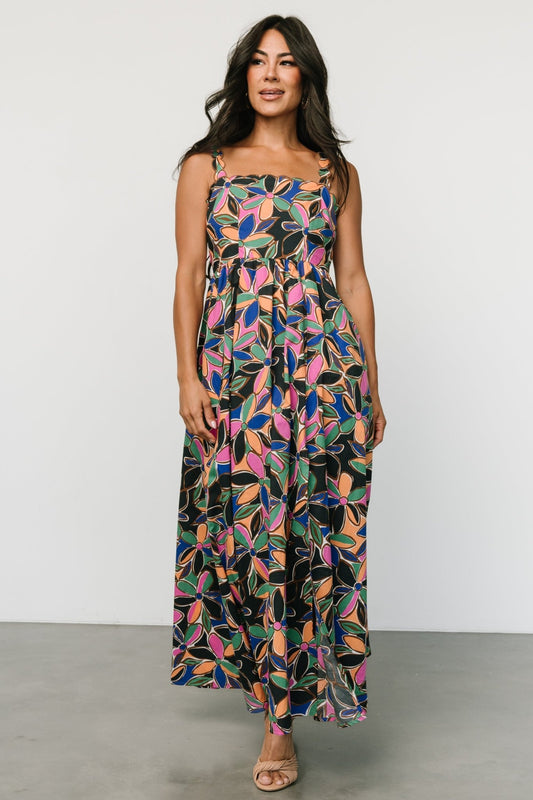 Frida Tank Maxi Dress | Multi Print - Baltic Born