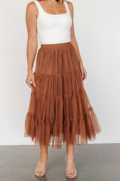 Galena Tulle Skirt | Copper - Baltic Born