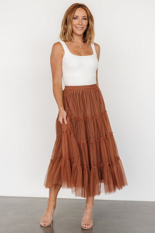 Galena Tulle Skirt | Copper - Baltic Born