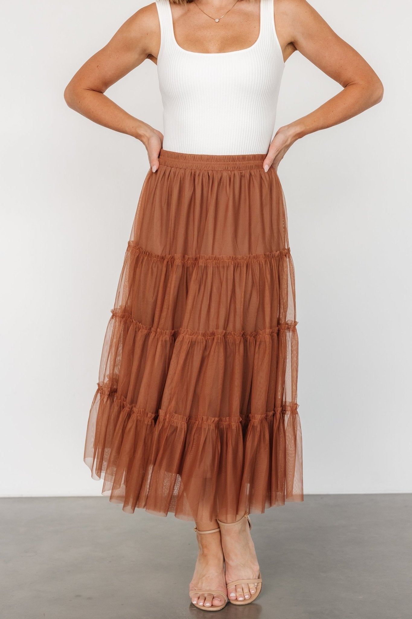 Galena Tulle Skirt | Copper - Baltic Born