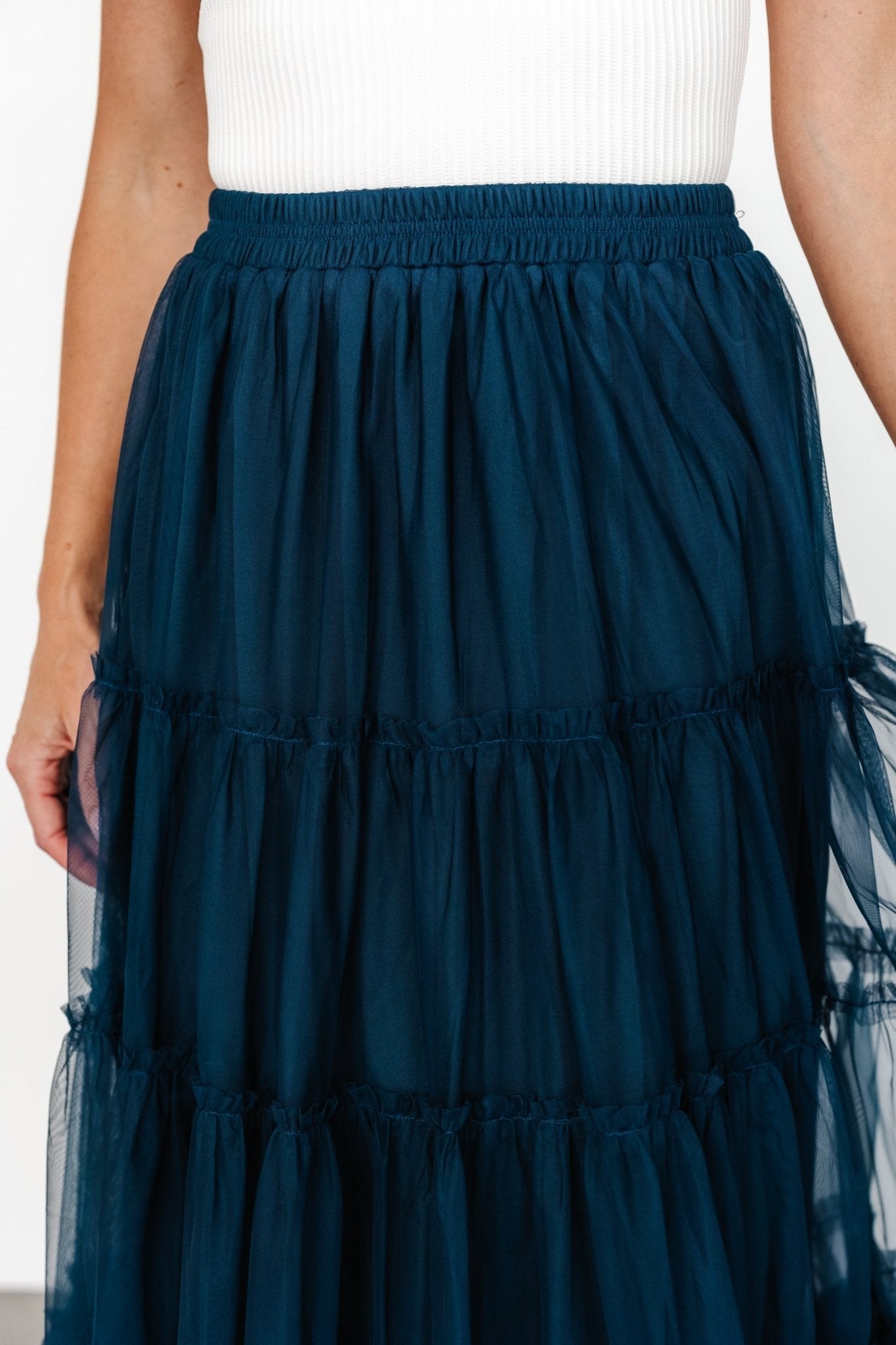 Galena Tulle Skirt | Deep Topaz - Baltic Born