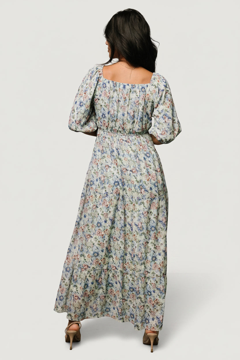 Baltic Born Womens Ginny Maxi Dress | Light Green Floral | Size: Medium Baltic Born Womens Ginny Maxi Dress | Light Green Floral | Size: Medium