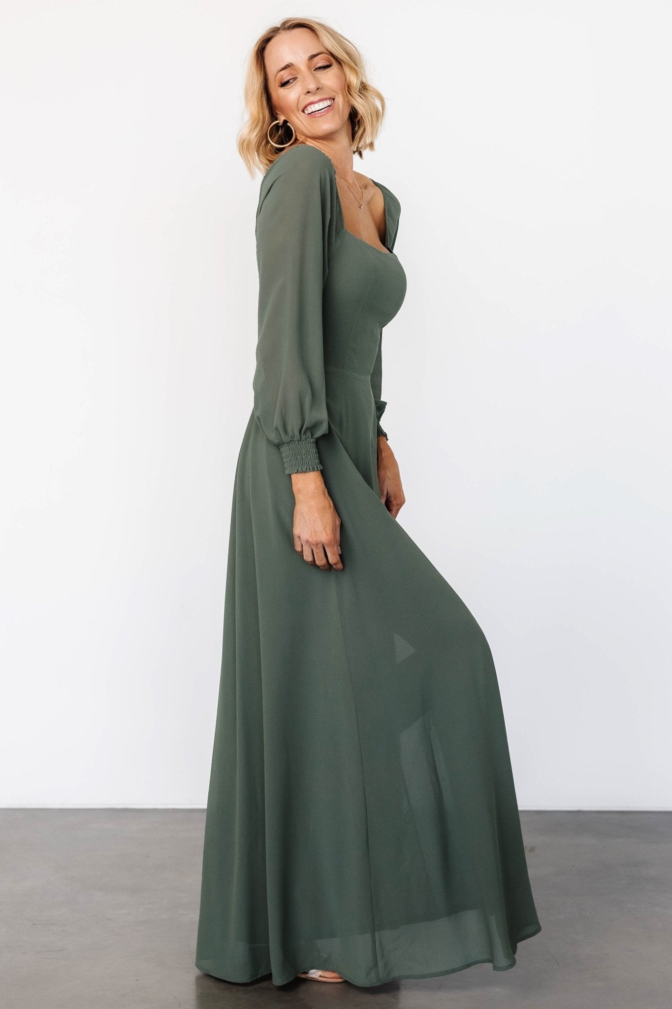 GISELI LACE MAXI DRESS main image 1