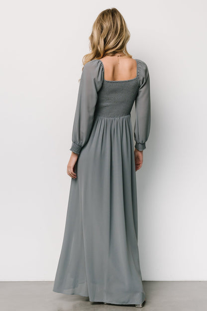 Giselle Maxi Dress | Dusty Blue - Baltic Born