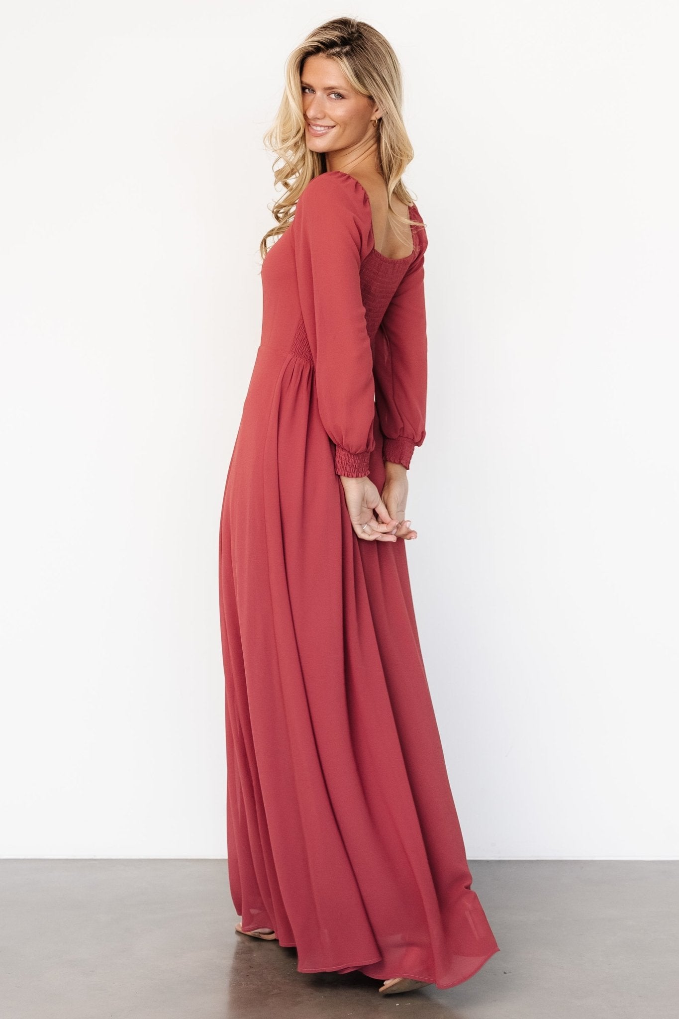 Giselle Maxi Dress | Terracotta - Baltic Born