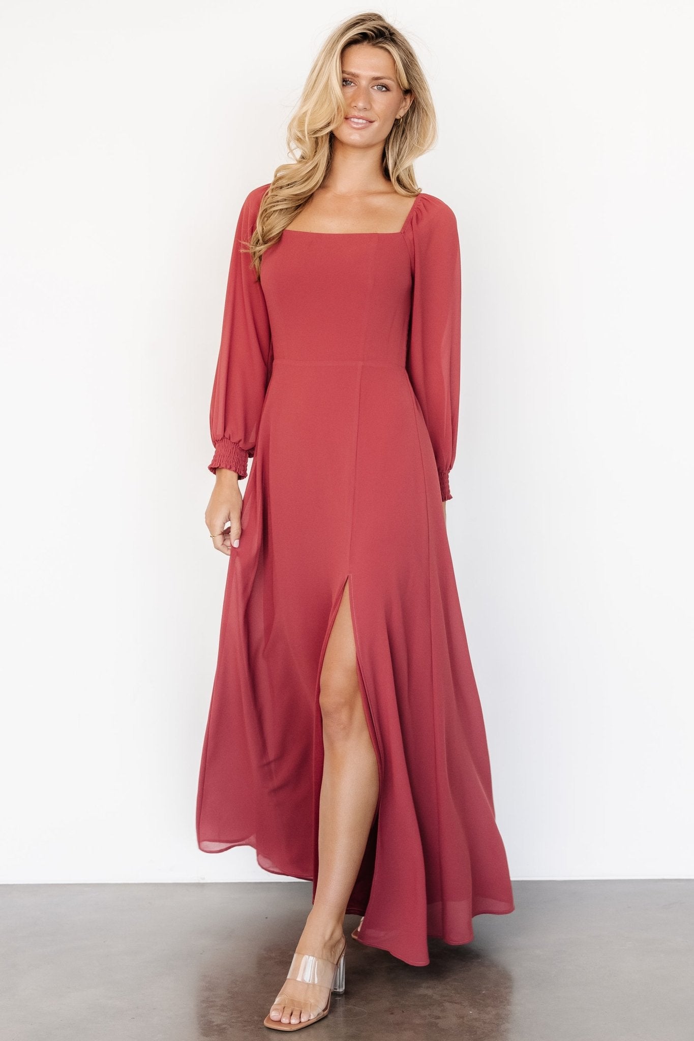 Giselle Maxi Dress | Terracotta - Baltic Born