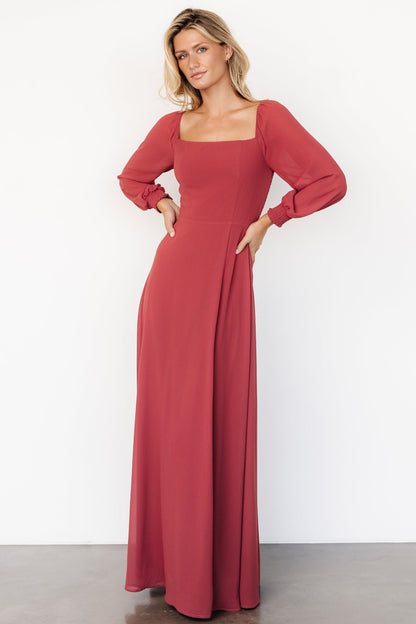 Giselle Maxi Dress | Terracotta - Baltic Born