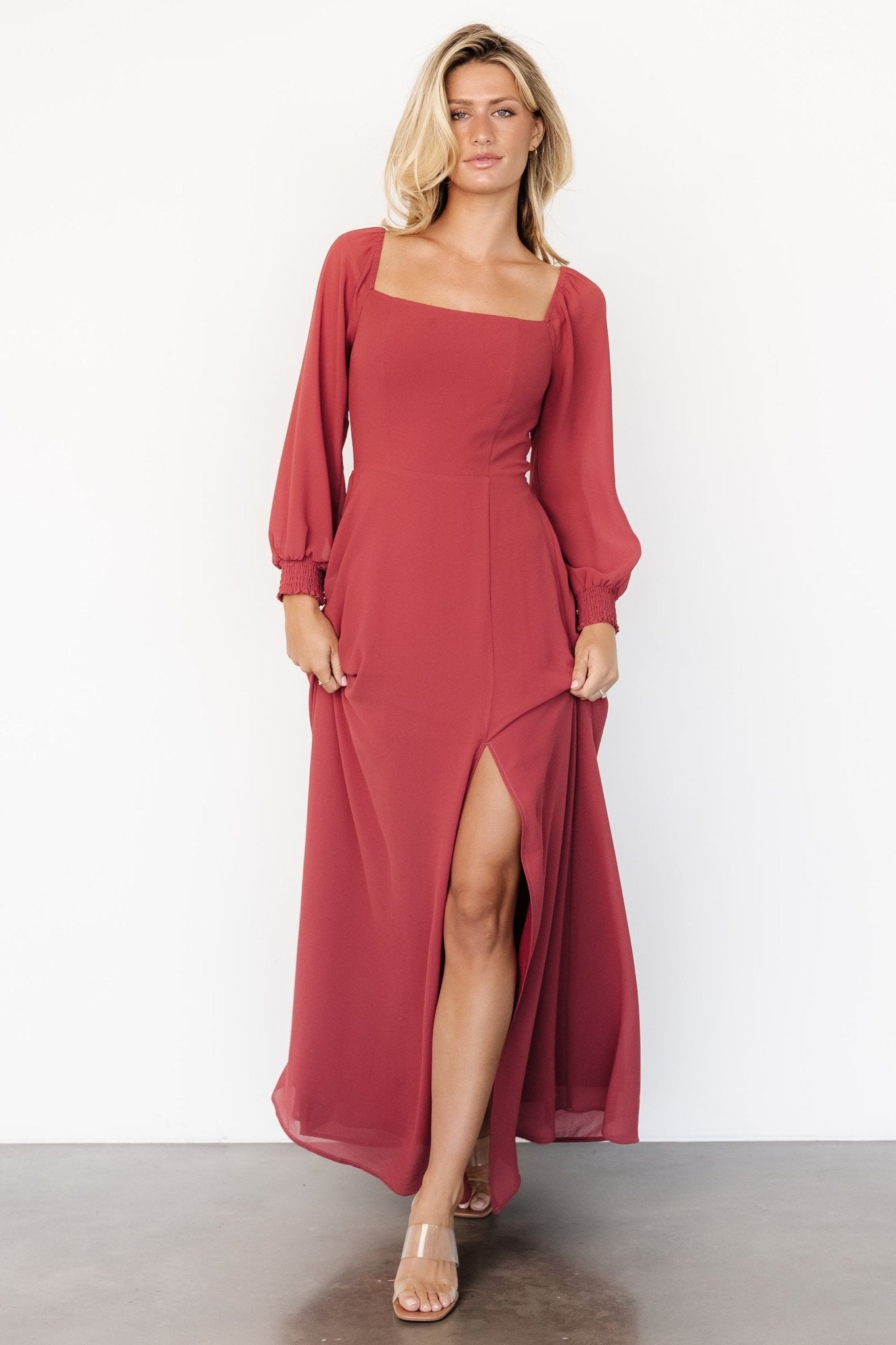 Giselle Maxi Dress | Terracotta - Baltic Born