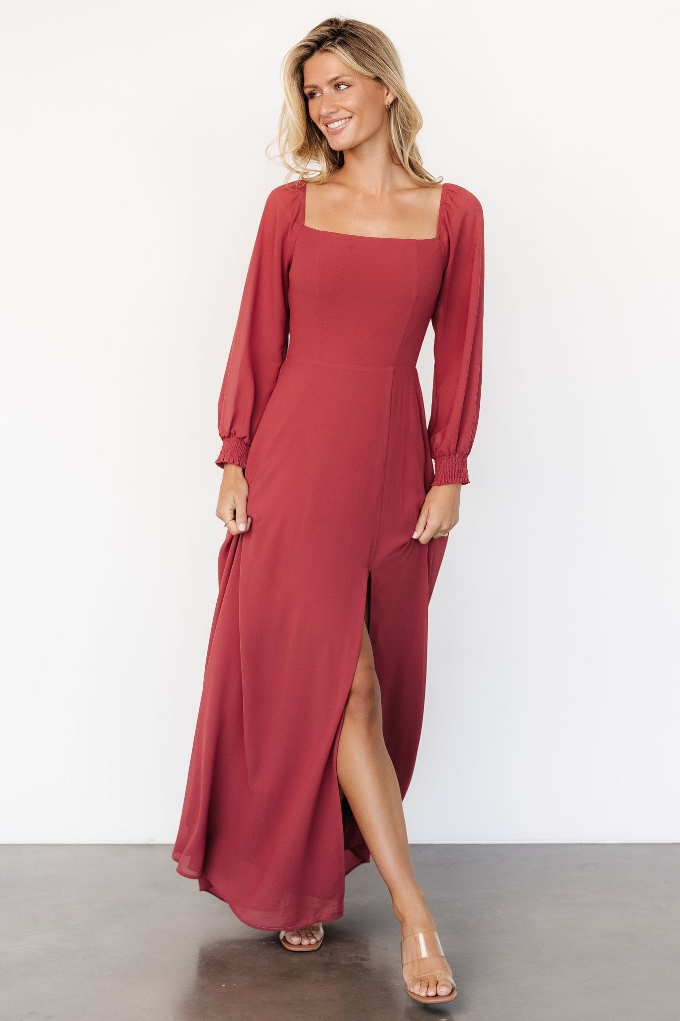 Giselle Maxi Dress | Terracotta - Baltic Born