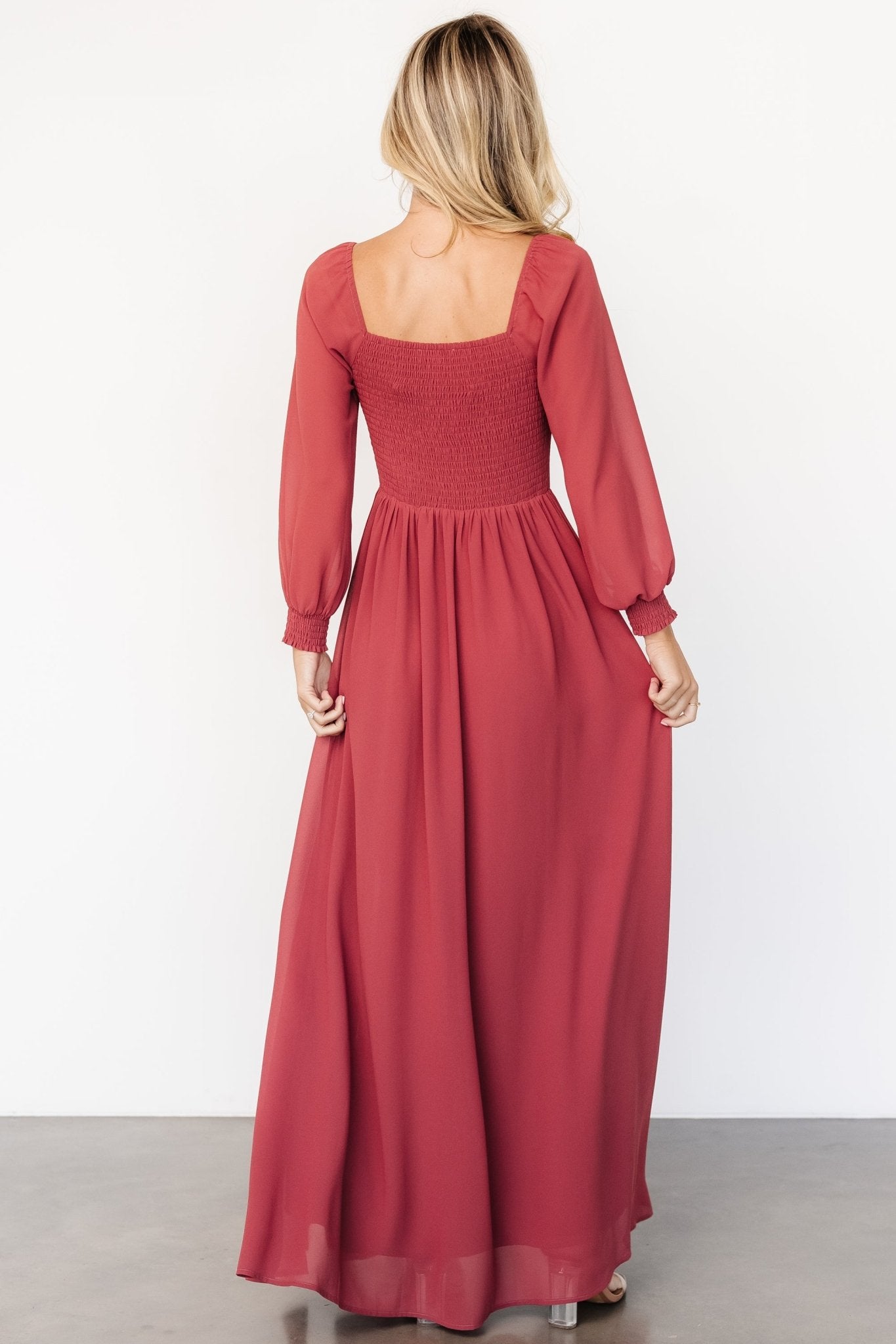 Giselle Maxi Dress | Terracotta - Baltic Born