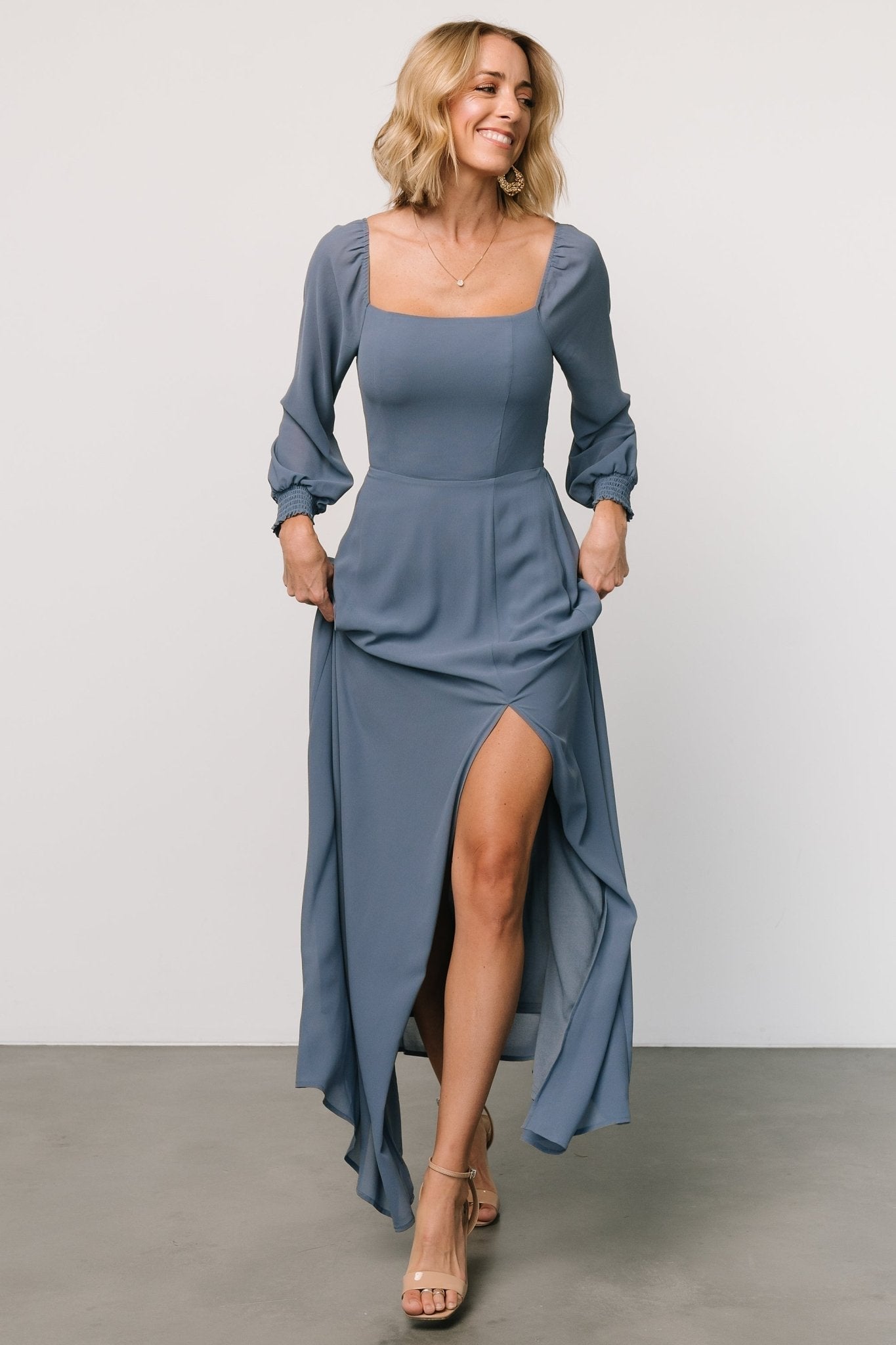 Giselle Maxi Dress | Whisper Blue - Baltic Born