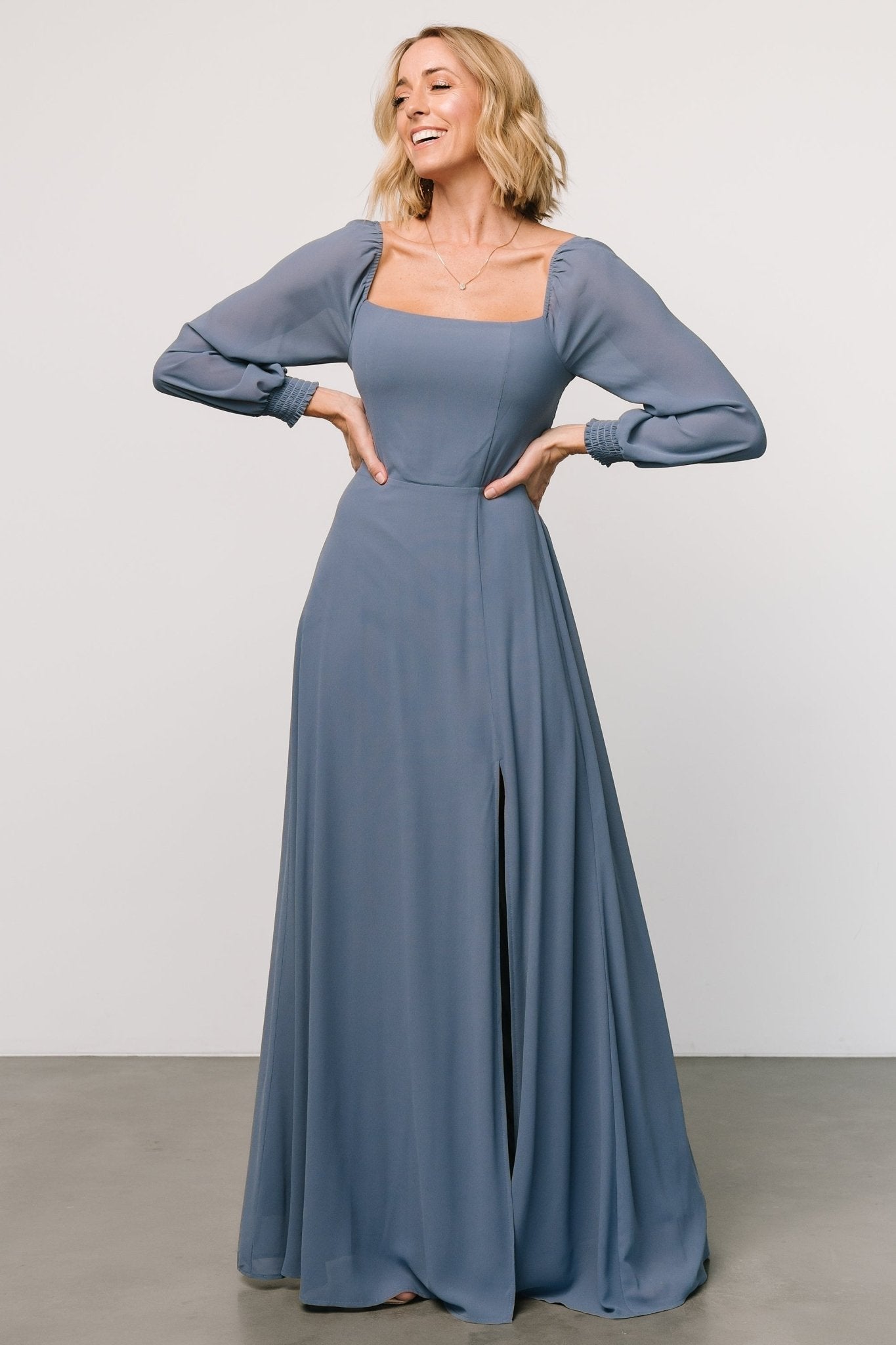 Giselle Maxi Dress | Whisper Blue - Baltic Born