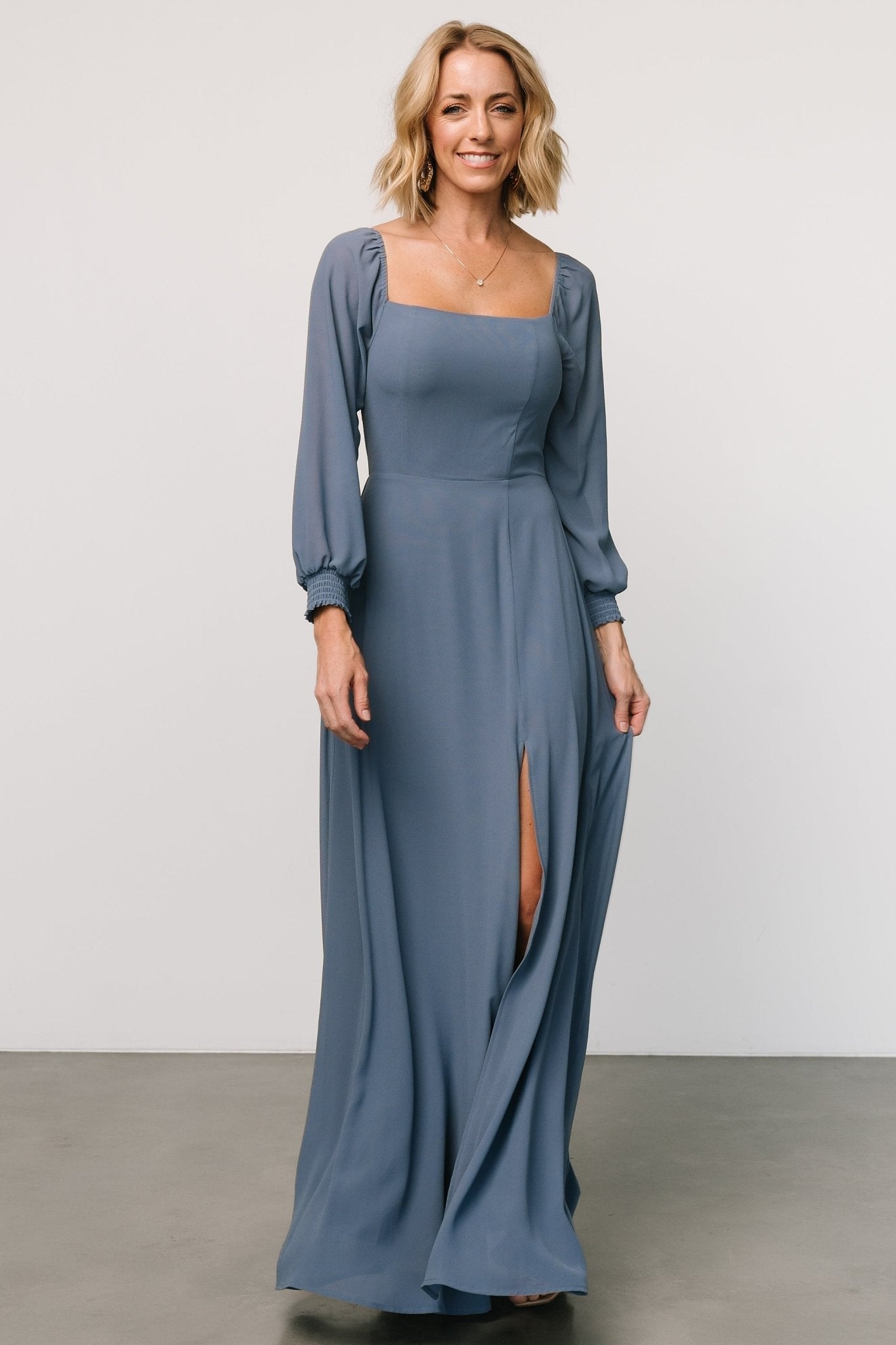 Giselle Maxi Dress | Whisper Blue - Baltic Born