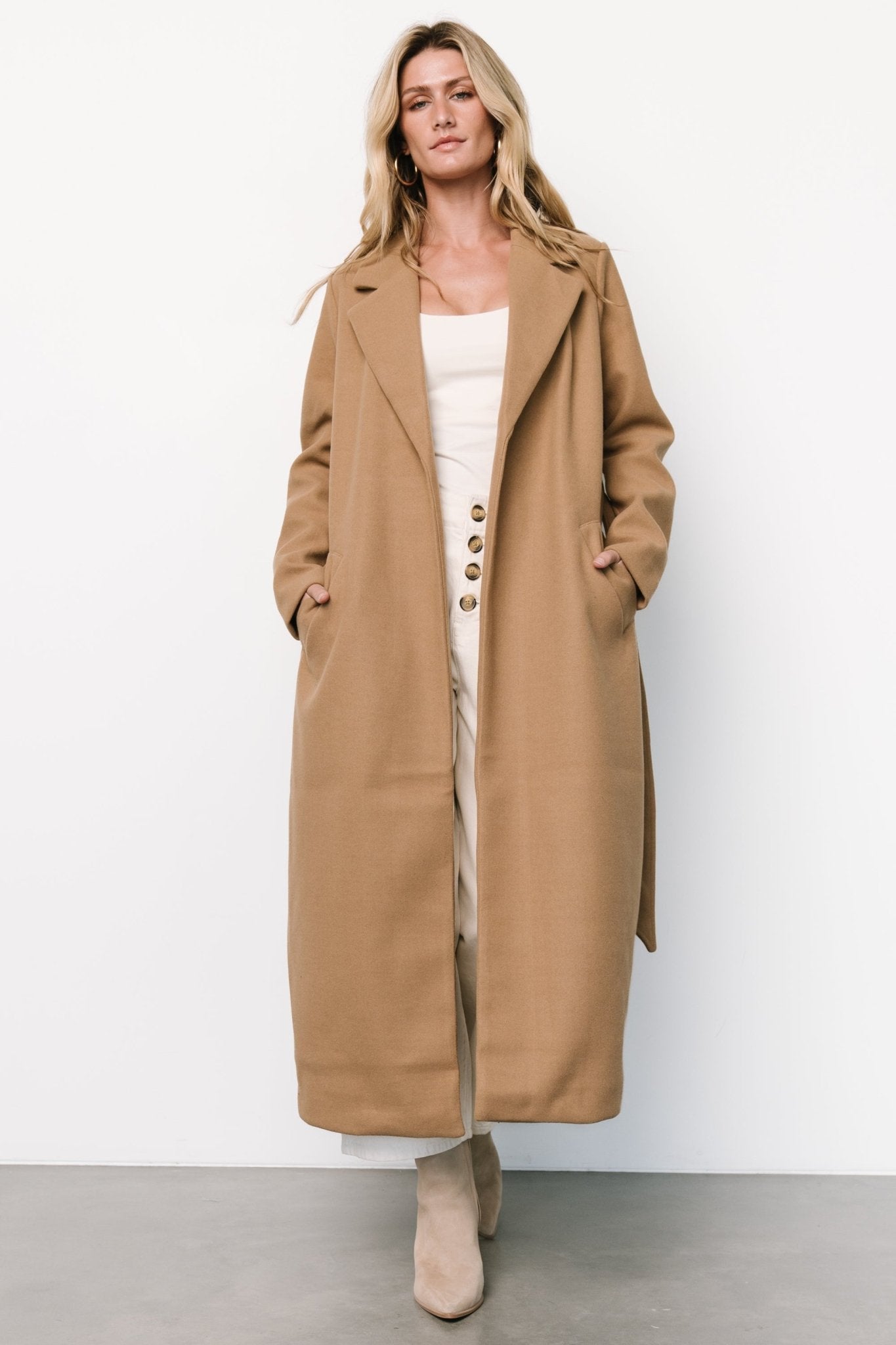 Glenwood Coat | Camel - Baltic Born