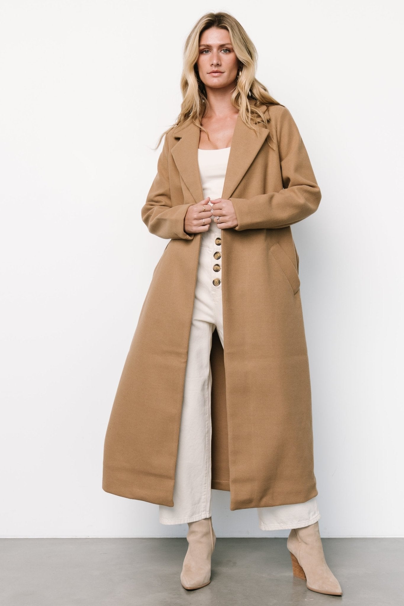 Glenwood Coat | Camel - Baltic Born