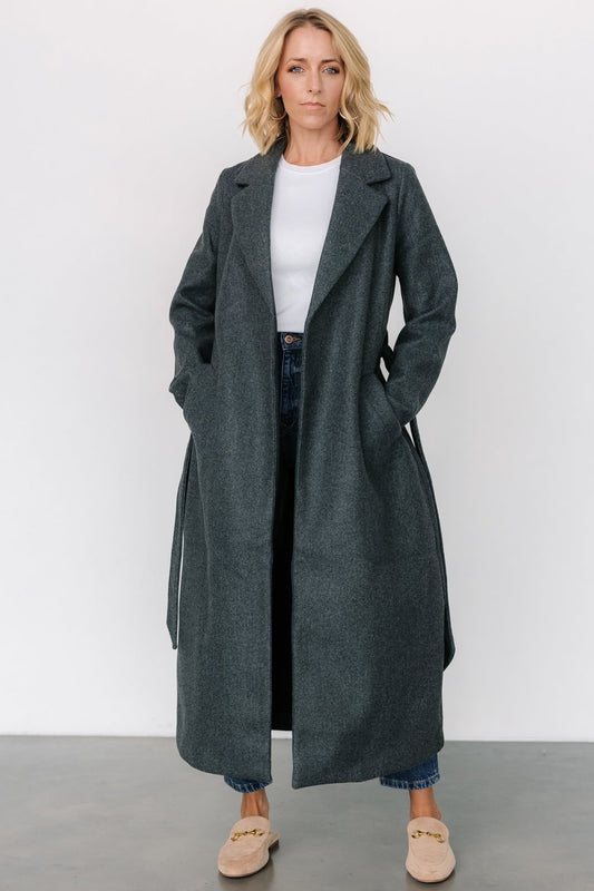 Glenwood Coat | Dark Gray - Baltic Born