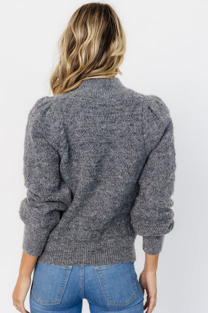 Grayson Sweater | Charcoal - Baltic Born