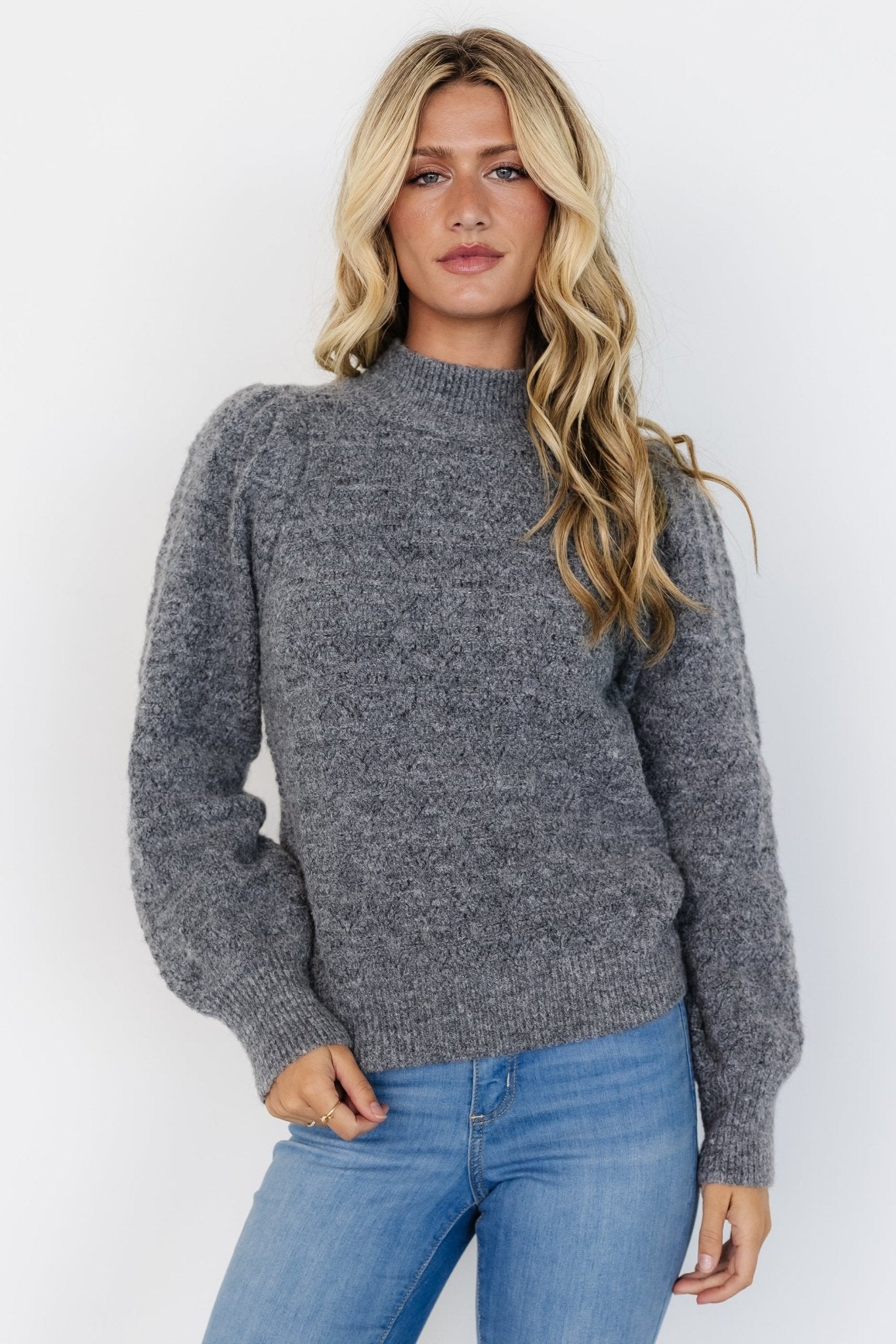 Grayson Sweater | Charcoal - Baltic Born