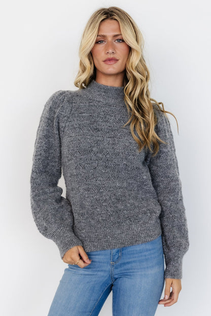 Grayson Sweater | Charcoal - Baltic Born