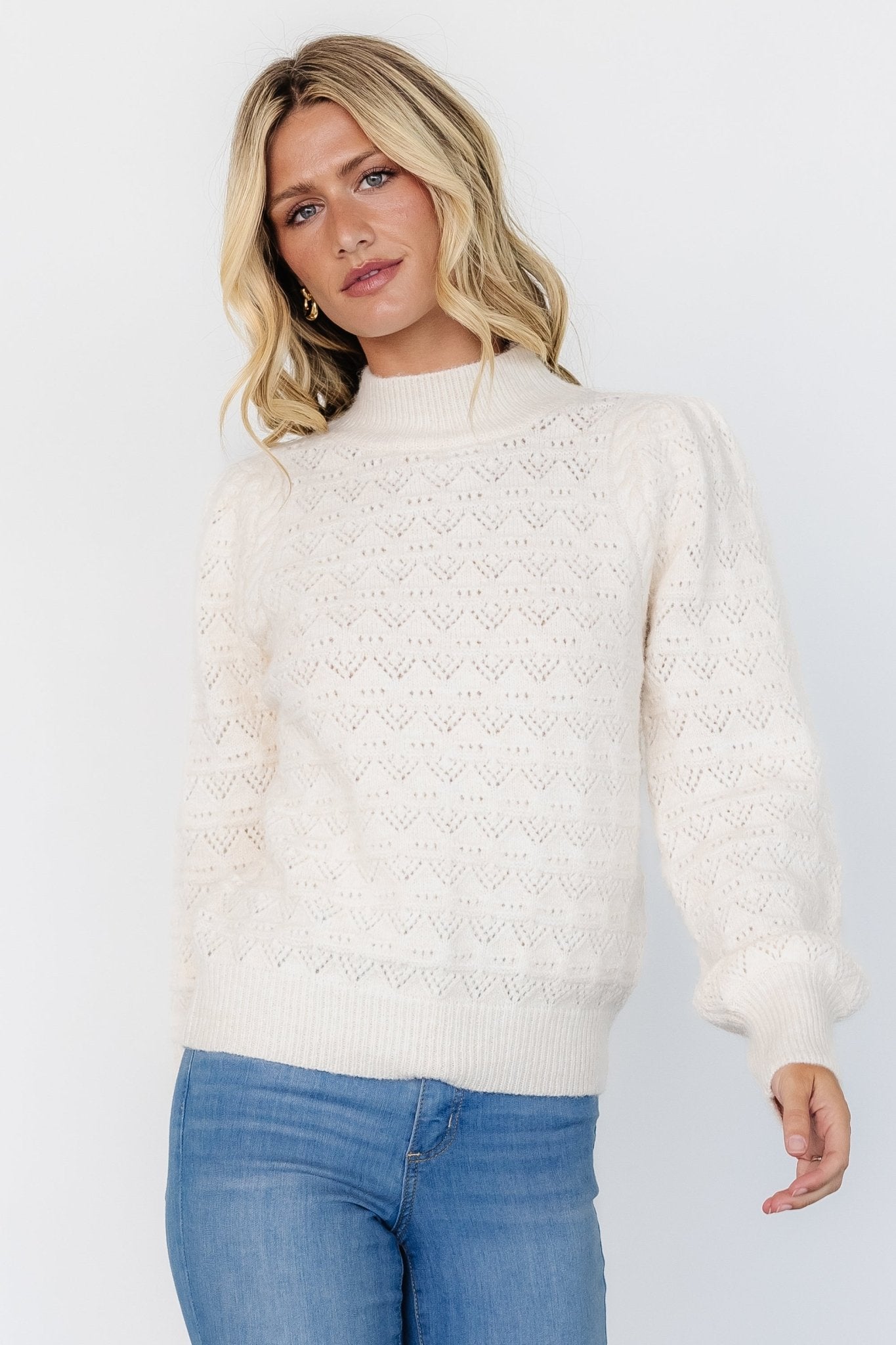 Grayson Sweater | Cream - Baltic Born