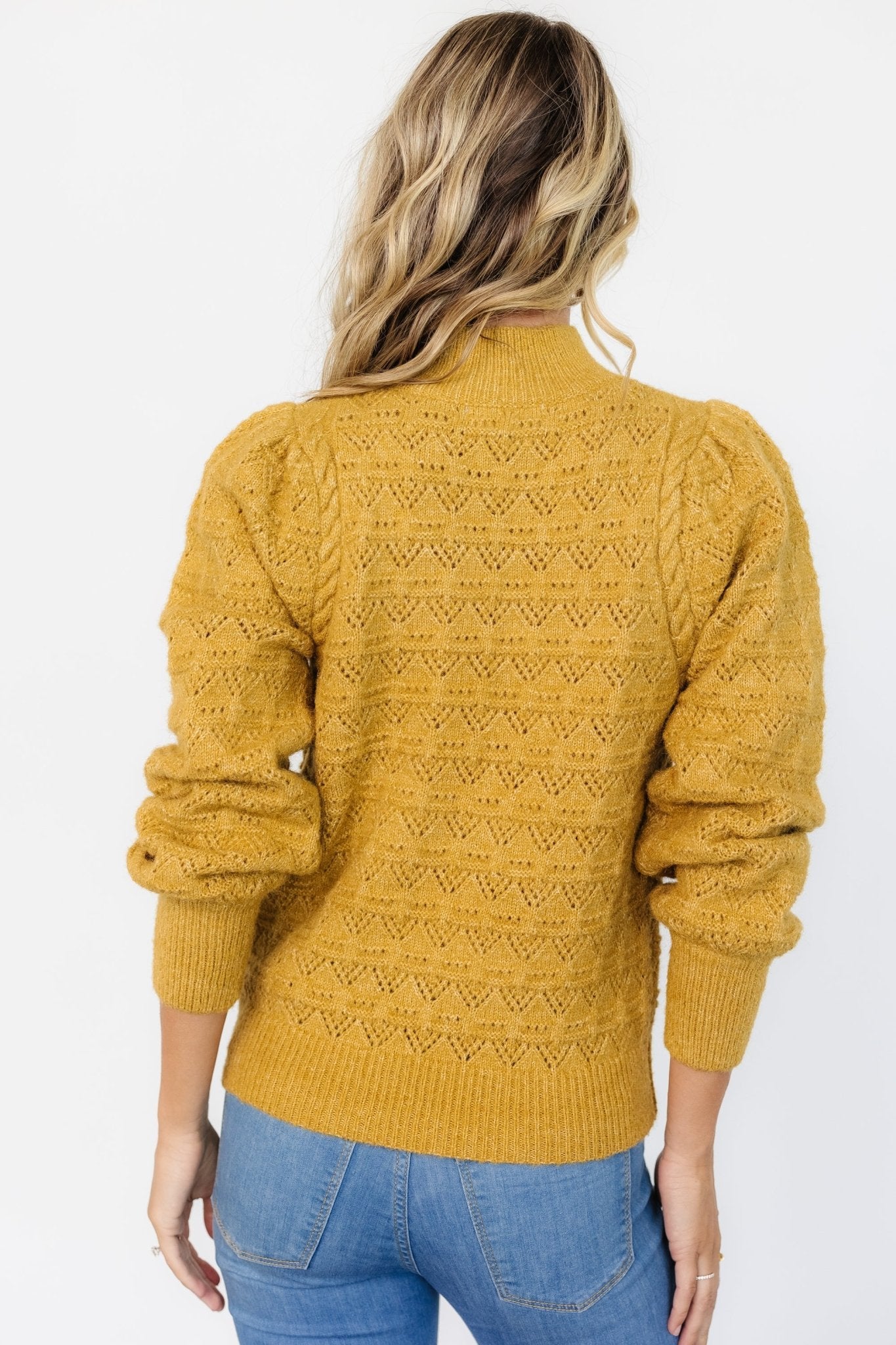 Grayson Sweater | Vintage Mustard - Baltic Born