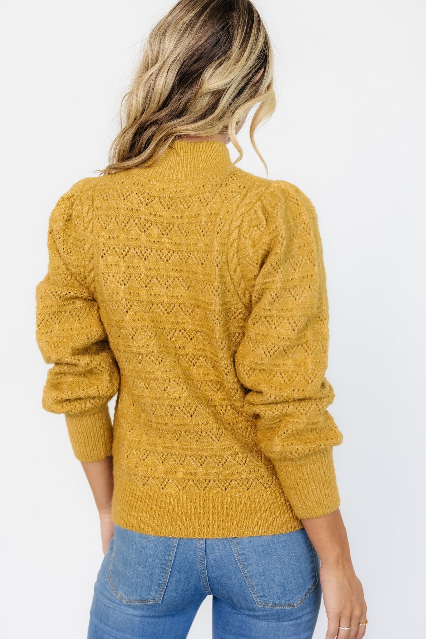 Grayson Sweater | Vintage Mustard - Baltic Born