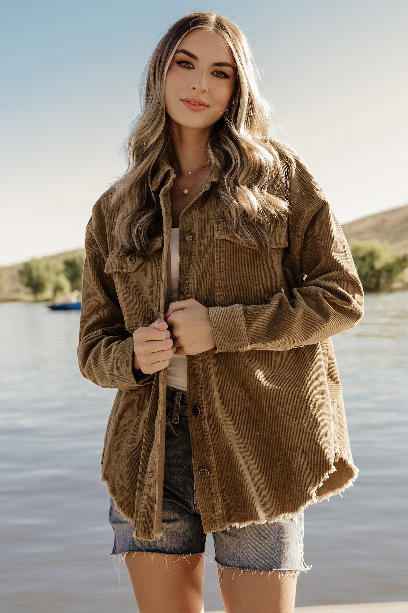 Greeley Corduroy Jacket | Coffee - Baltic Born