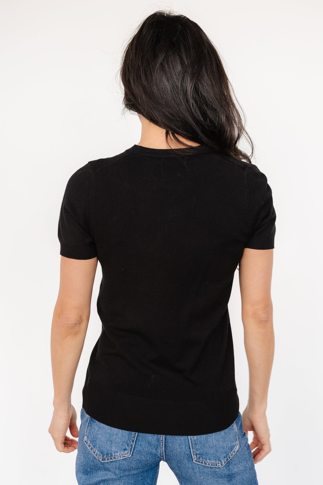 Hannah Knit Top | Black - Baltic Born