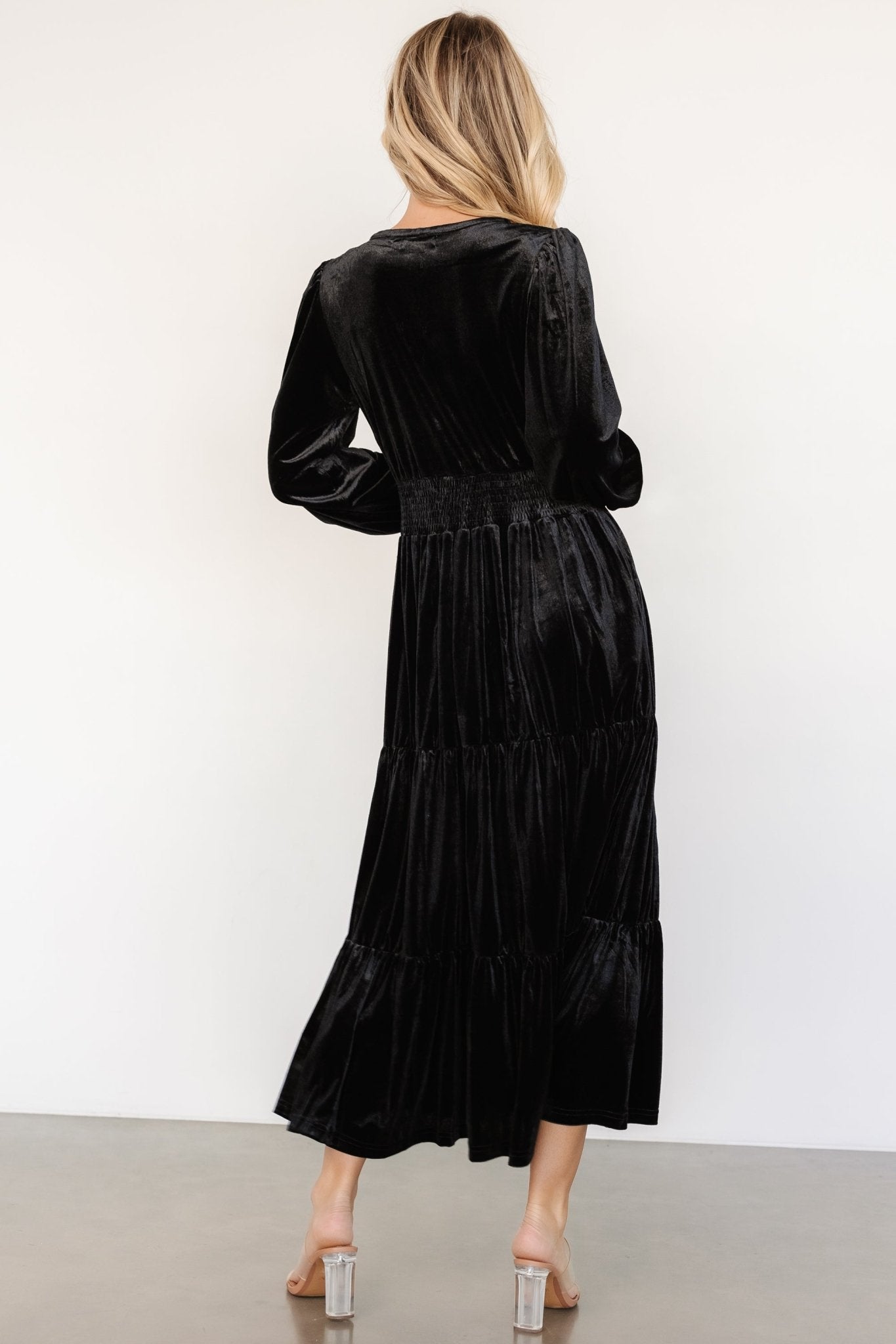 Harley Velvet Dress | Black - Baltic Born