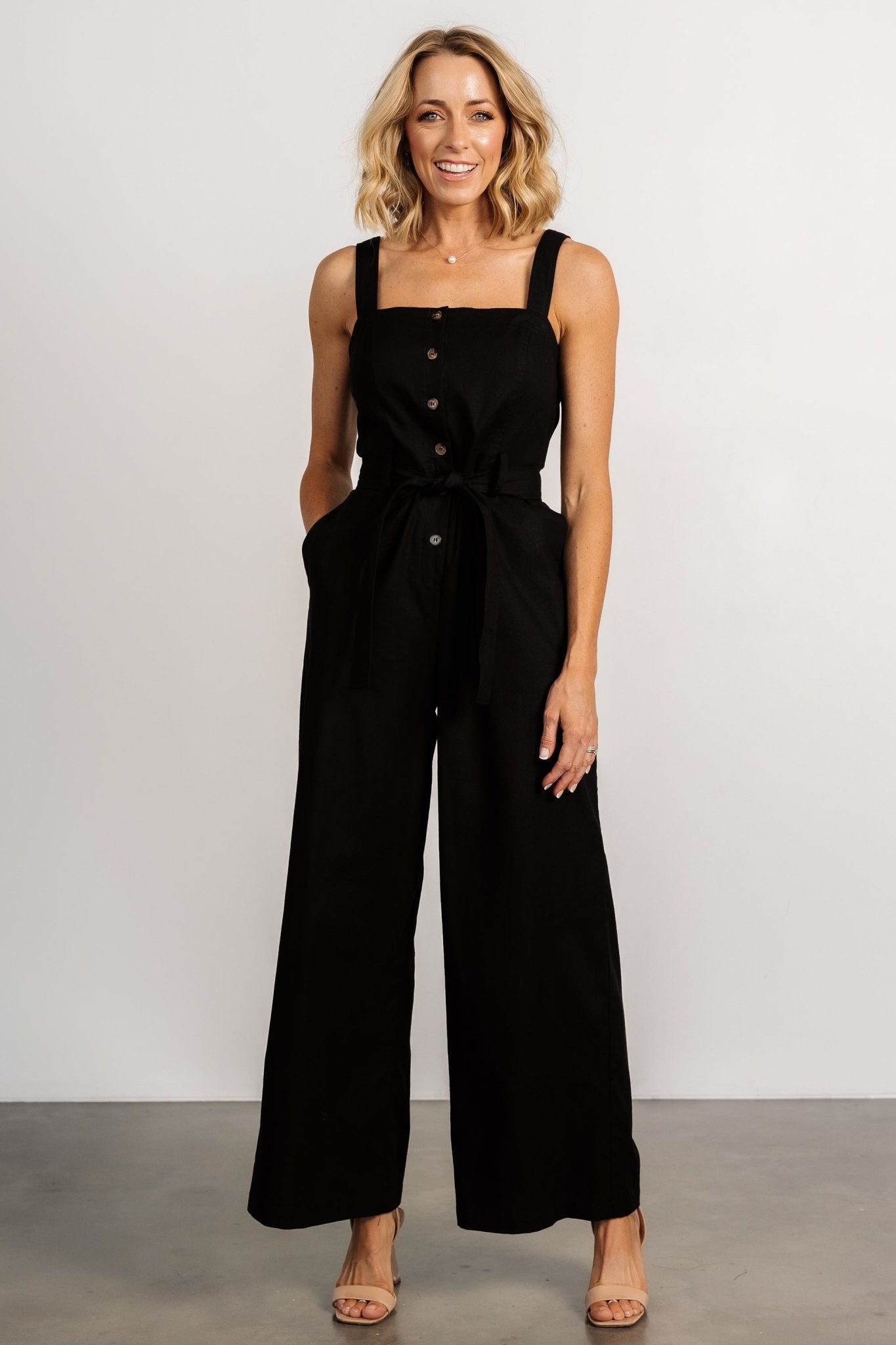 Hartford Jumpsuit | Black - Baltic Born