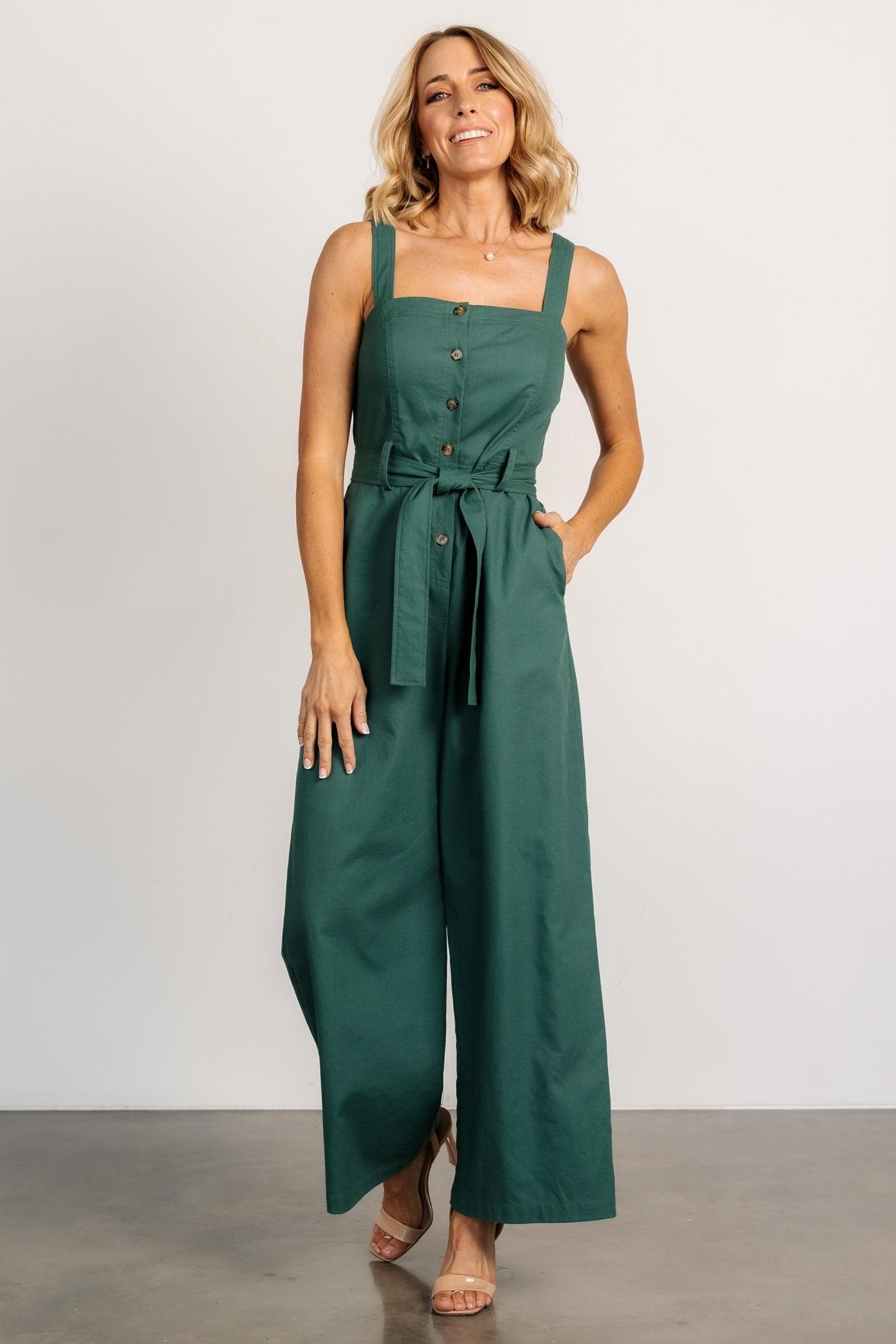 Hartford Jumpsuit | Green - Baltic Born