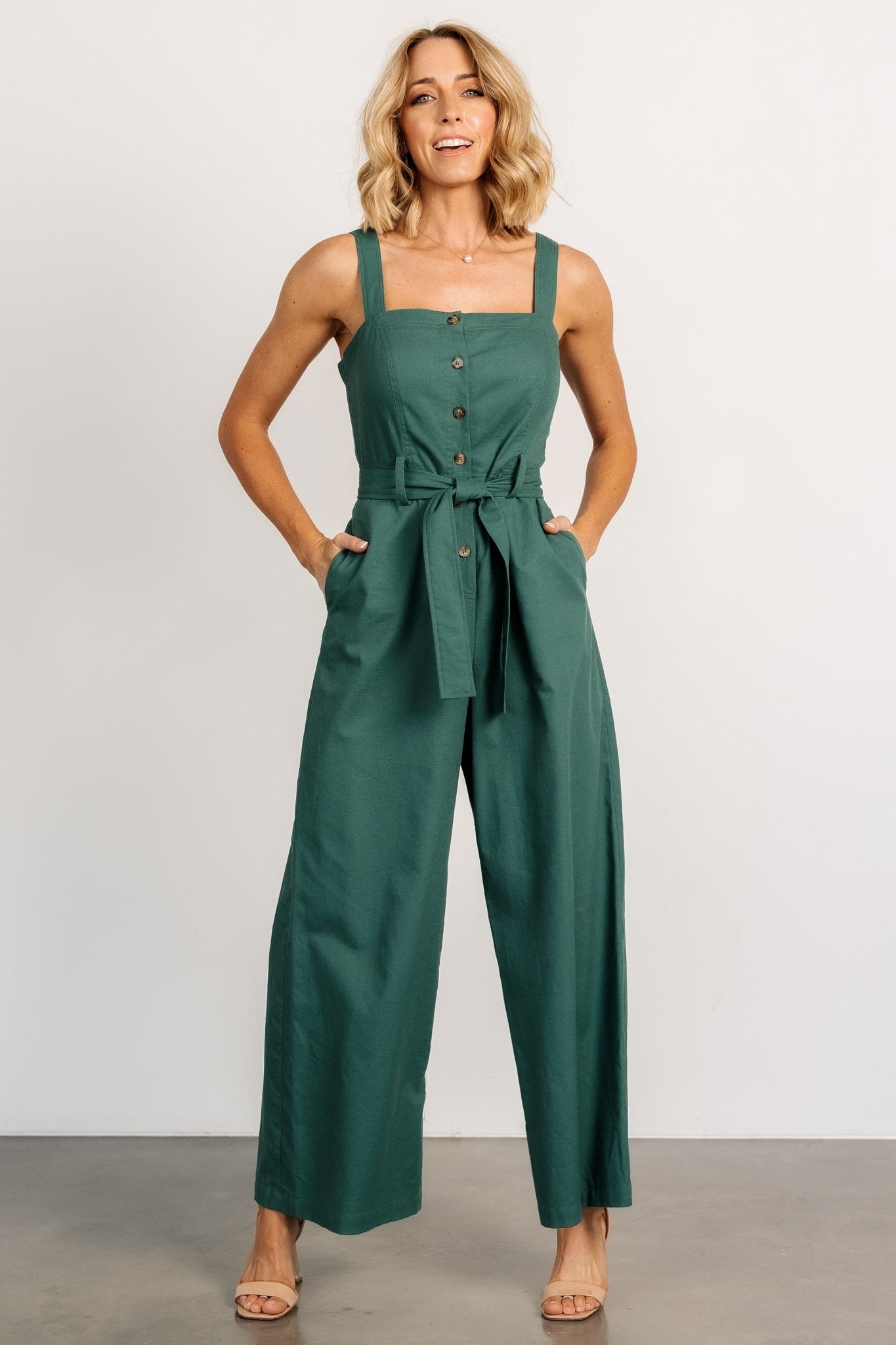 Hartford Jumpsuit | Green - Baltic Born