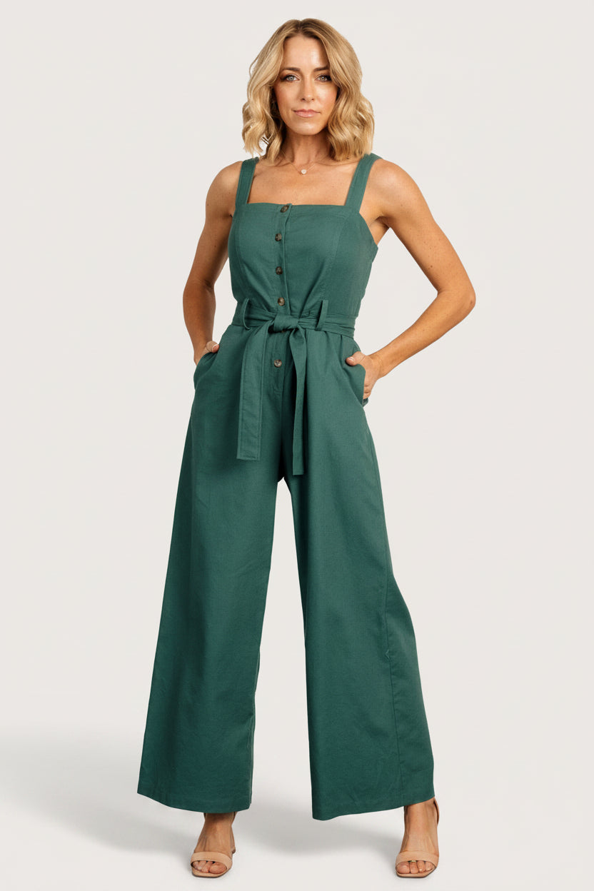 Hartford Jumpsuit | Green