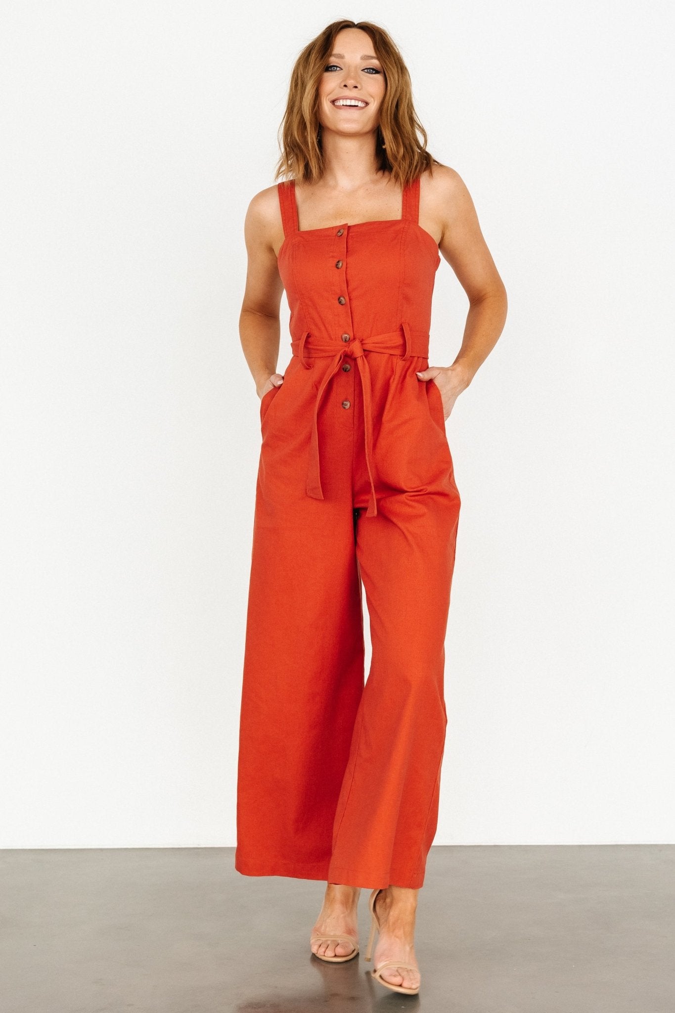 Hartford Jumpsuit | Rust - Baltic Born