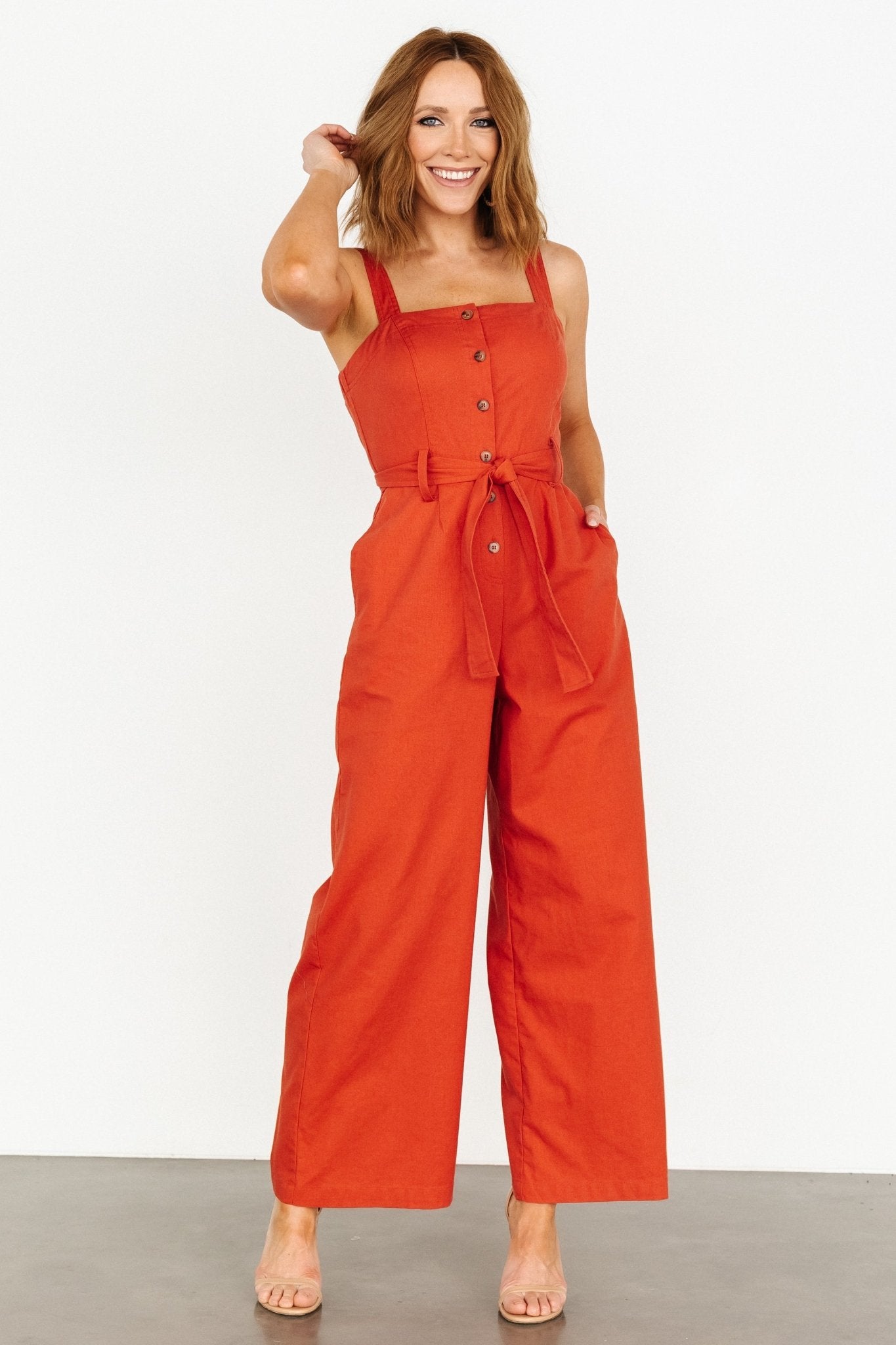 Hartford Jumpsuit | Rust - Baltic Born