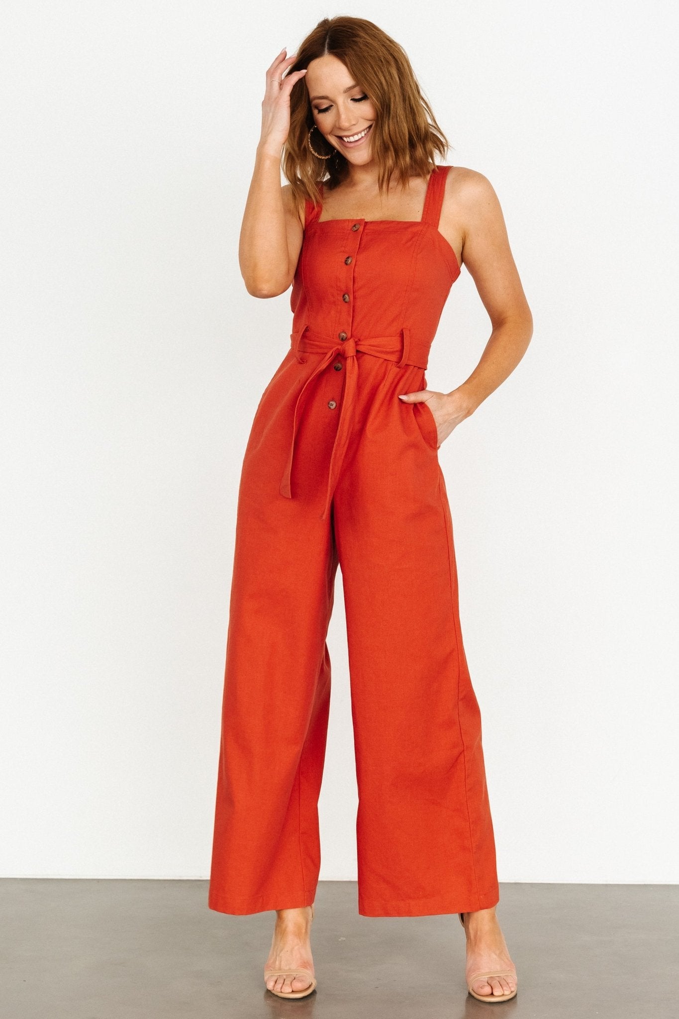 Hartford Jumpsuit | Rust - Baltic Born