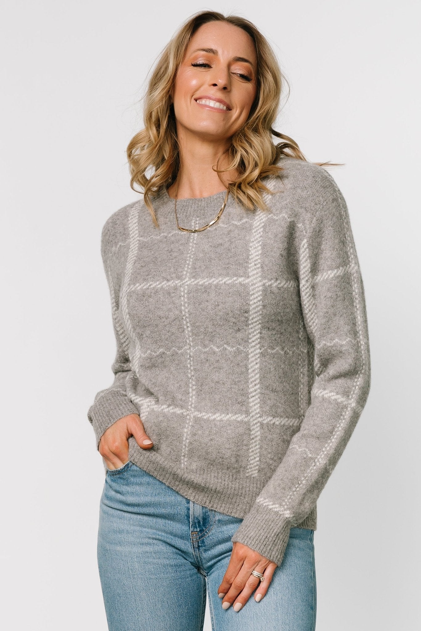 Hartley Sweater | Gray - Baltic Born