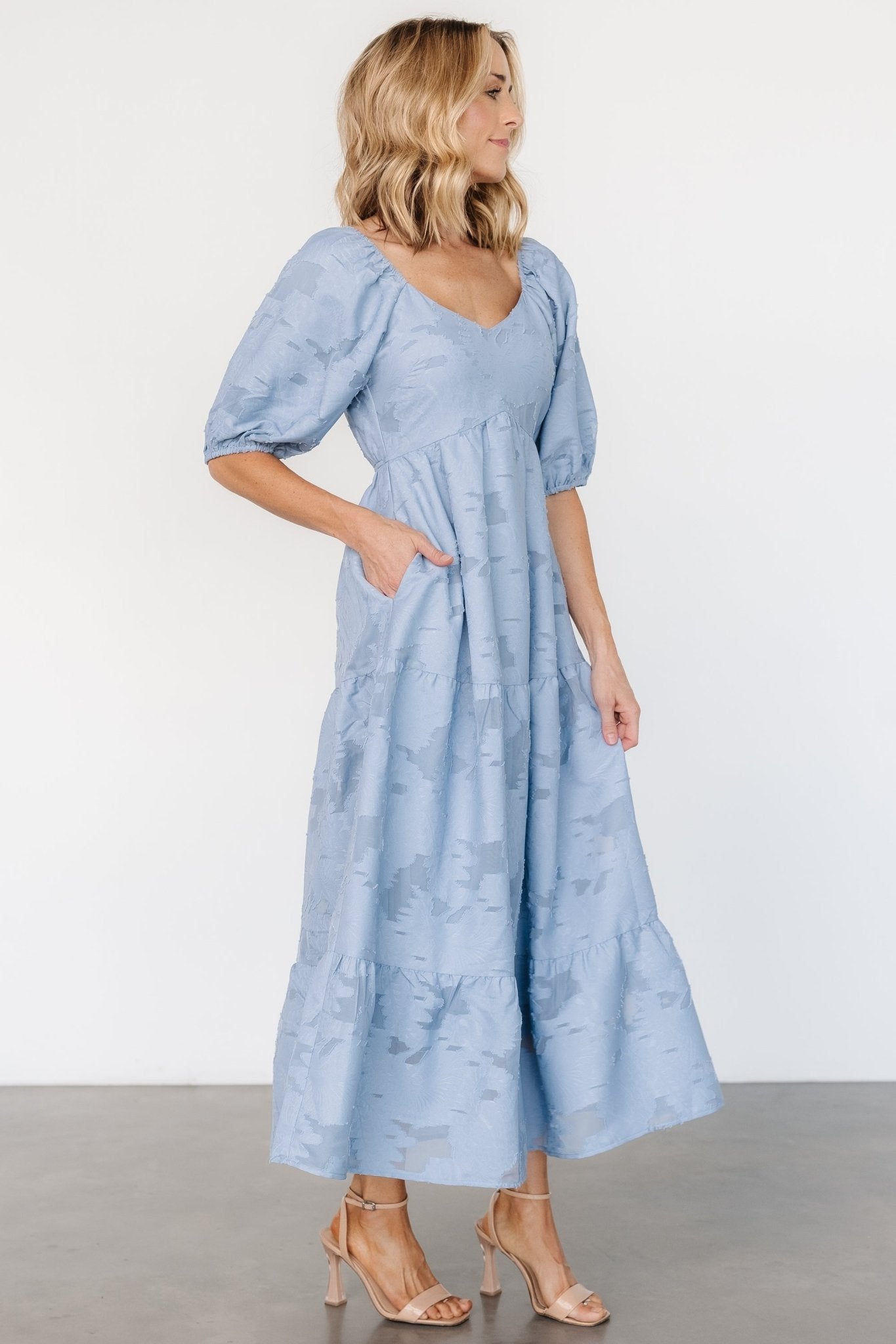 Hayward Dress | Dusty Blue - Baltic Born