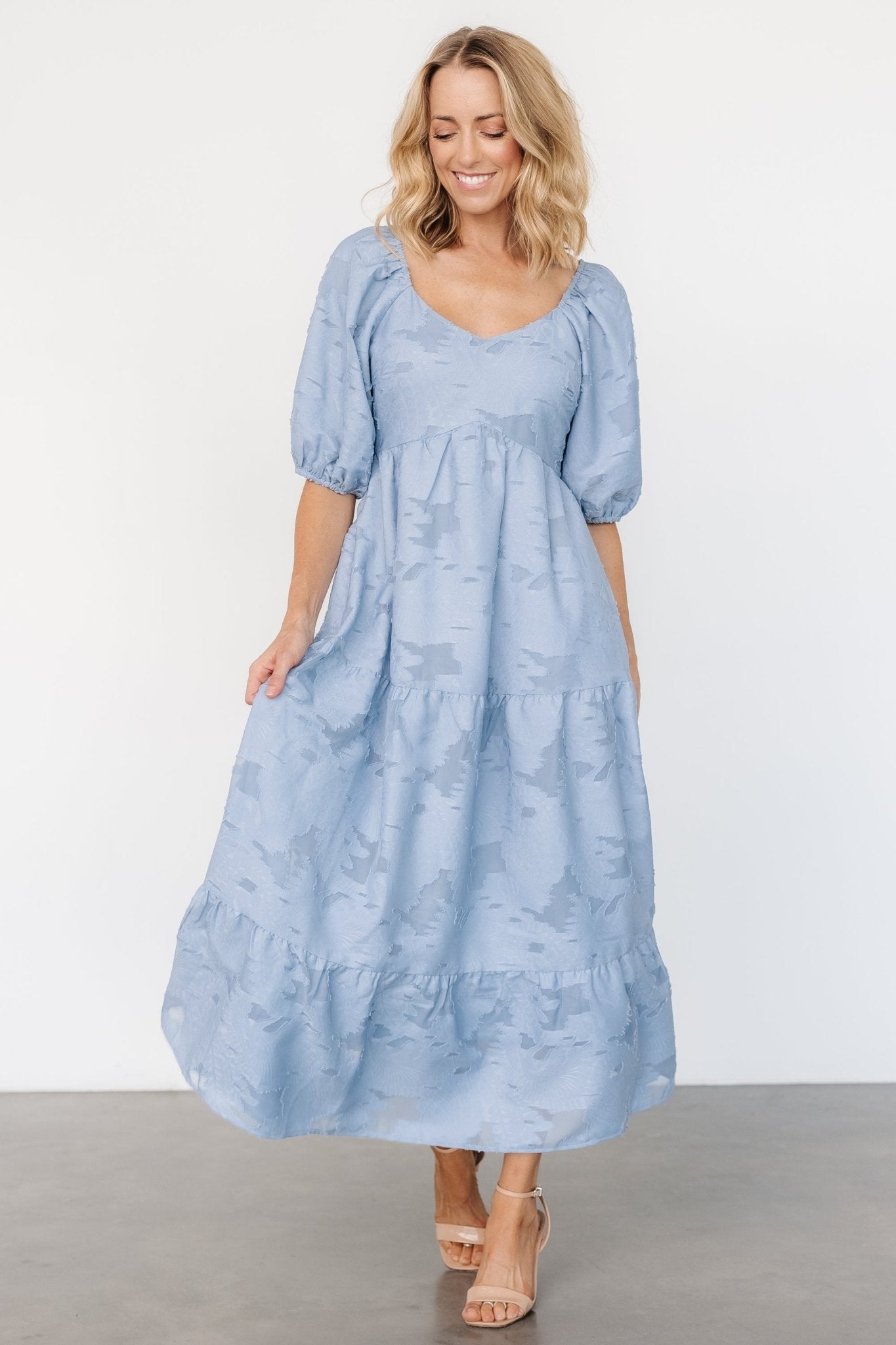 Hayward Dress | Dusty Blue - Baltic Born