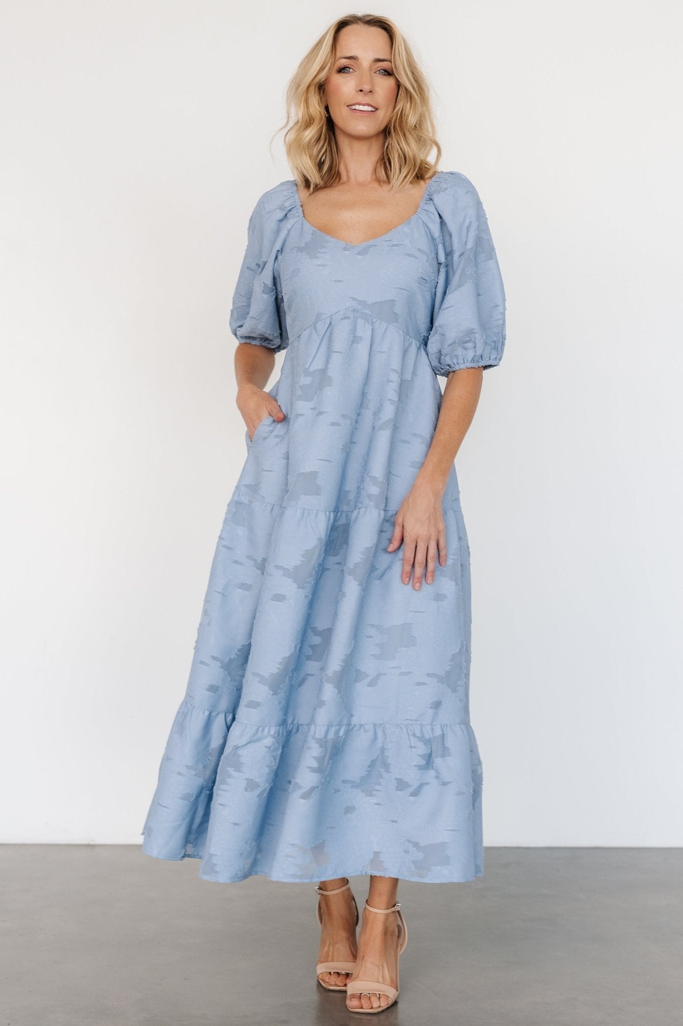 Hayward Dress | Dusty Blue - Baltic Born