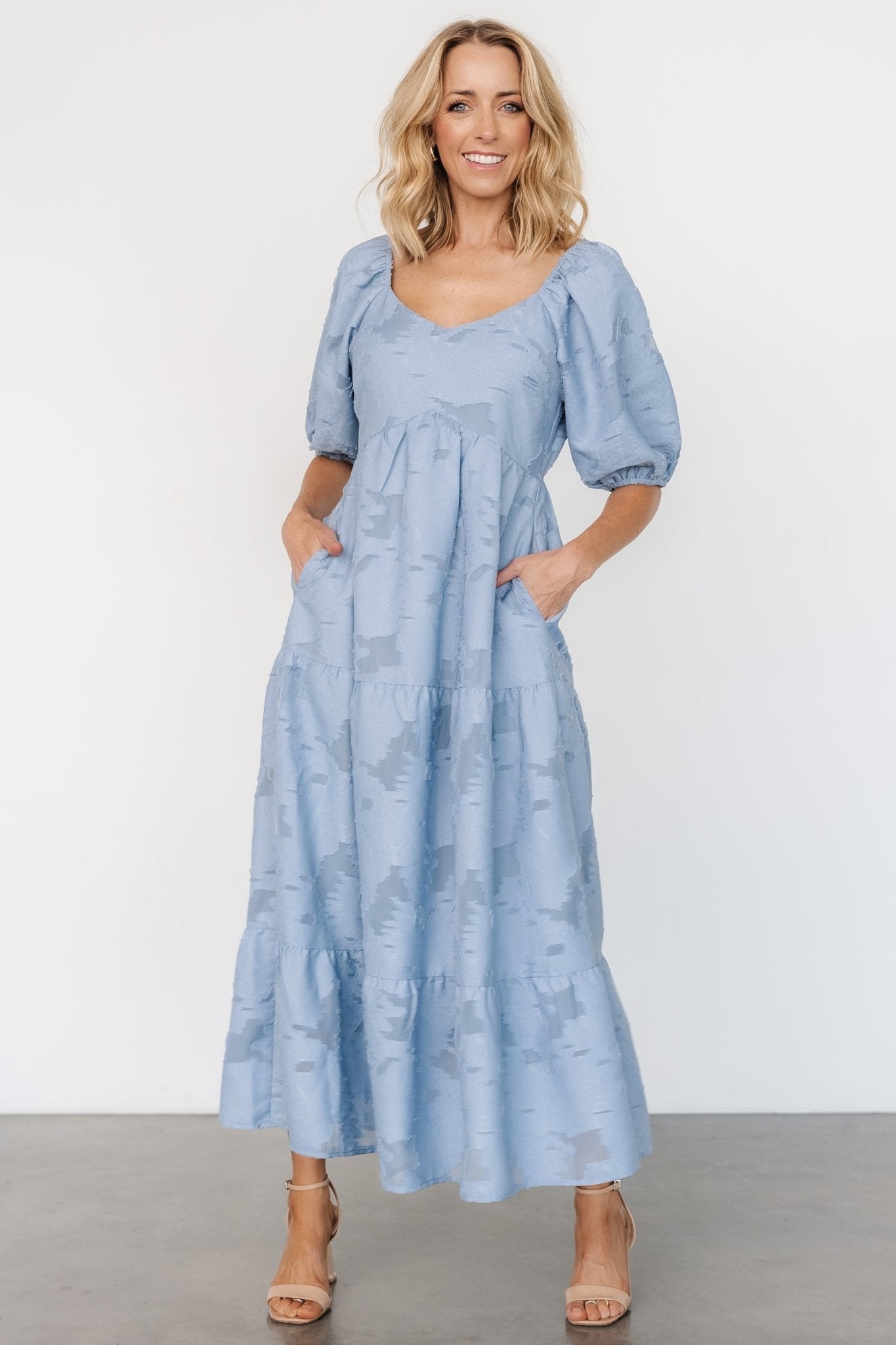 Hayward Dress | Dusty Blue - Baltic Born