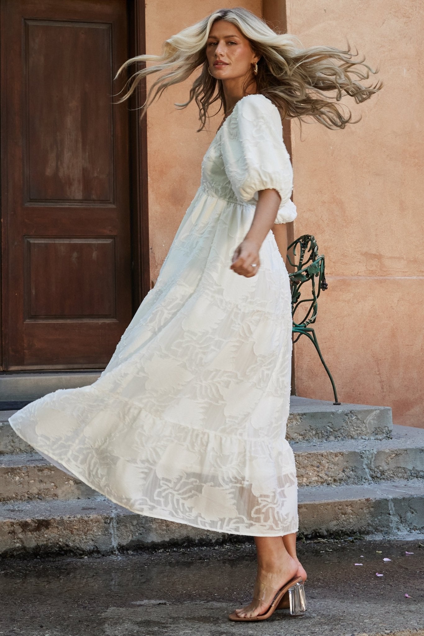 Baltic Born Womens Hayward Dress | White | Size: Large Baltic Born Womens Hayward Dress | White | Size: Large