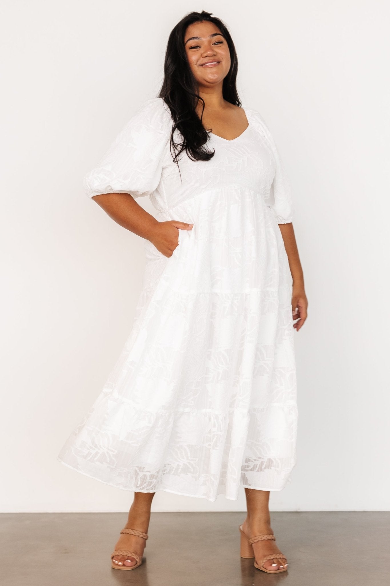 Hayward Dress | White - Baltic Born