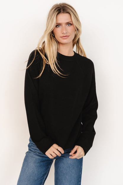 Helena Knit Sweater | Black - Baltic Born