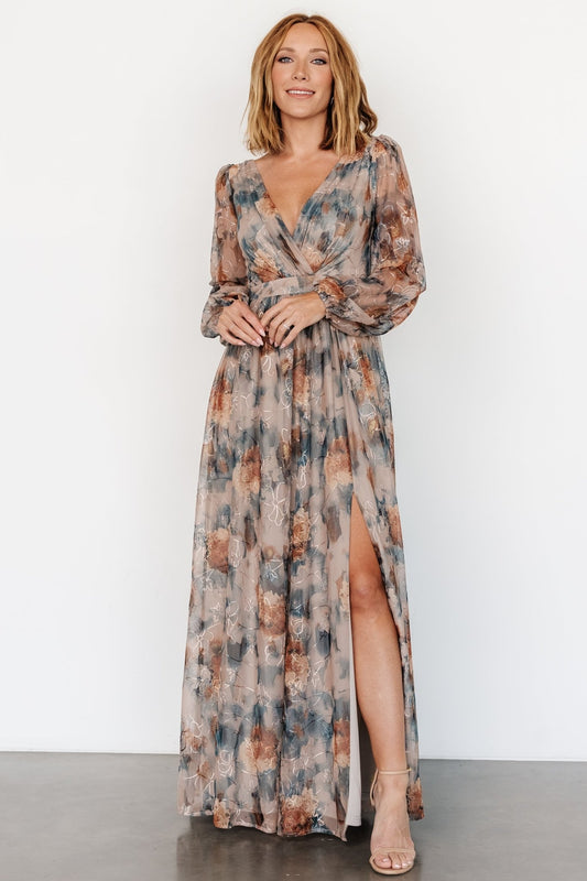 Helene Maxi Dress | Jade Multi - Baltic Born