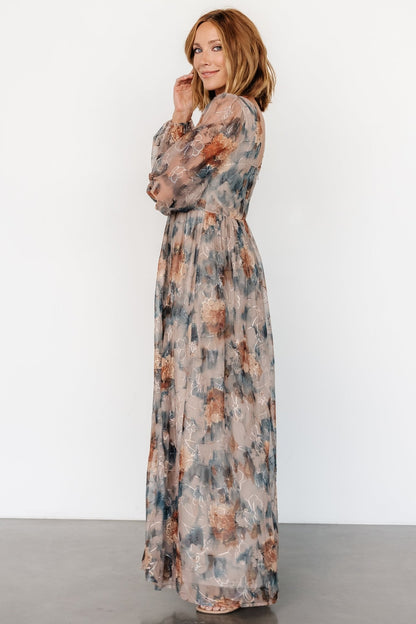 Helene Maxi Dress | Jade Multi - Baltic Born