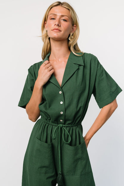 Hemming Jumpsuit | Green - Baltic Born