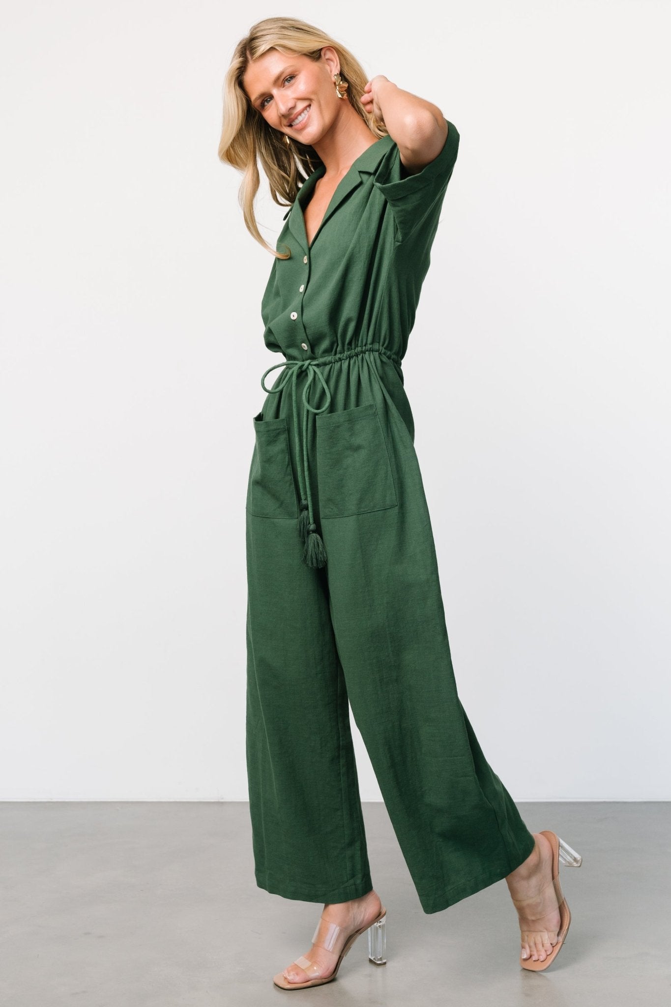 Hemming Jumpsuit | Green - Baltic Born