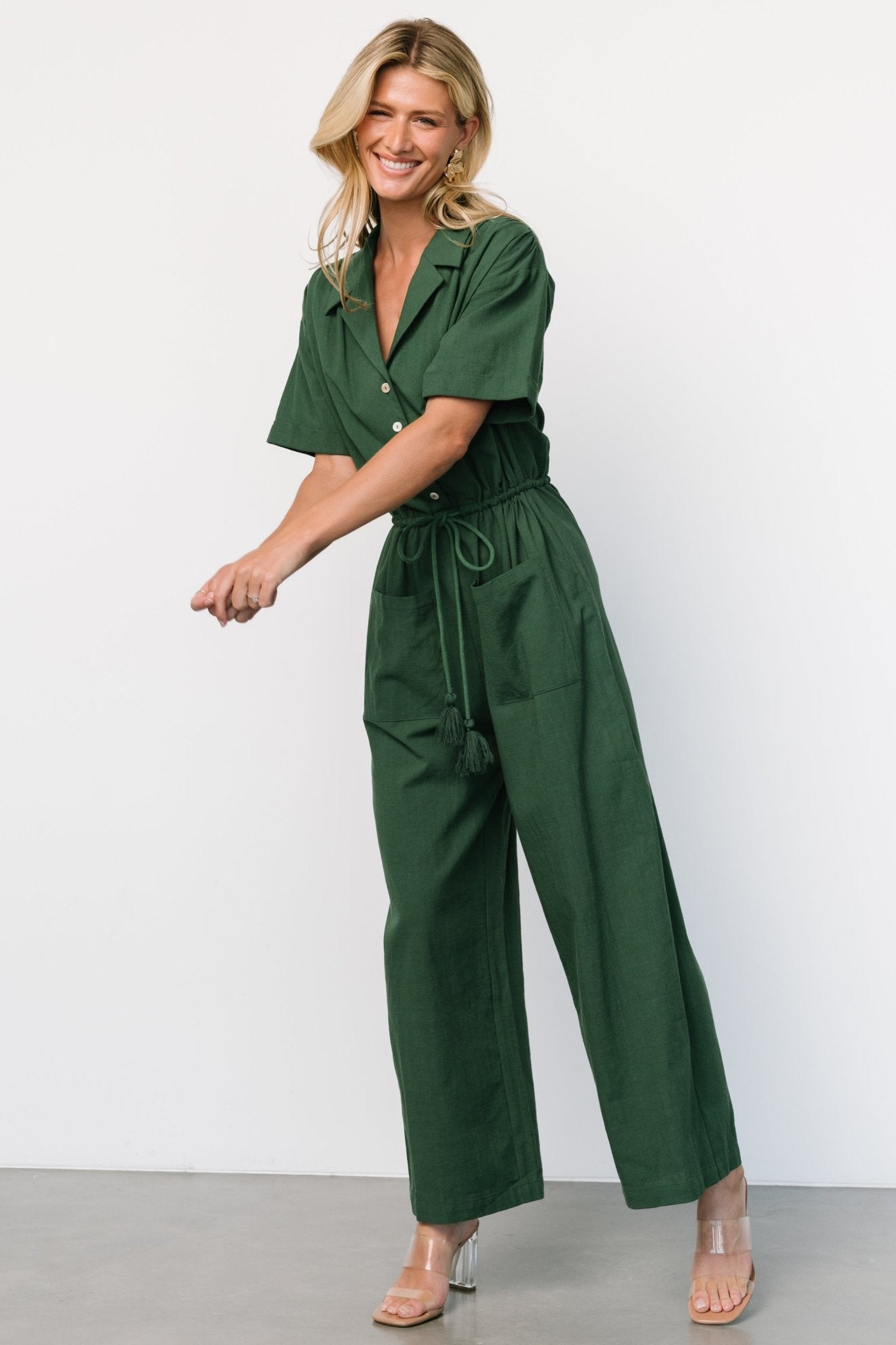 Hemming Jumpsuit | Green - Baltic Born